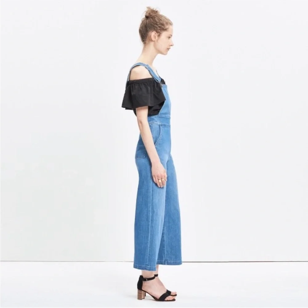 Madewell Summit Culotte Overalls Wide Leg size XS - Picture 2 of 11